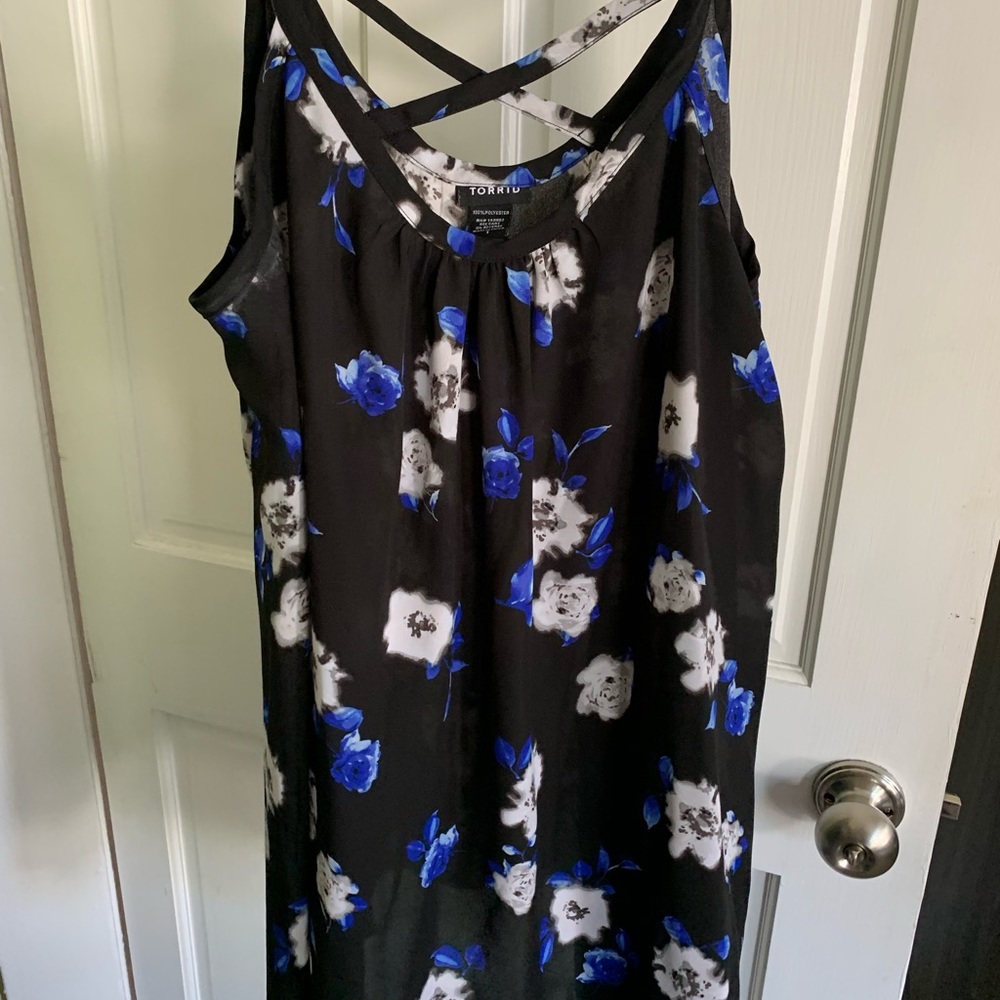 Torrid Floral Tank Top